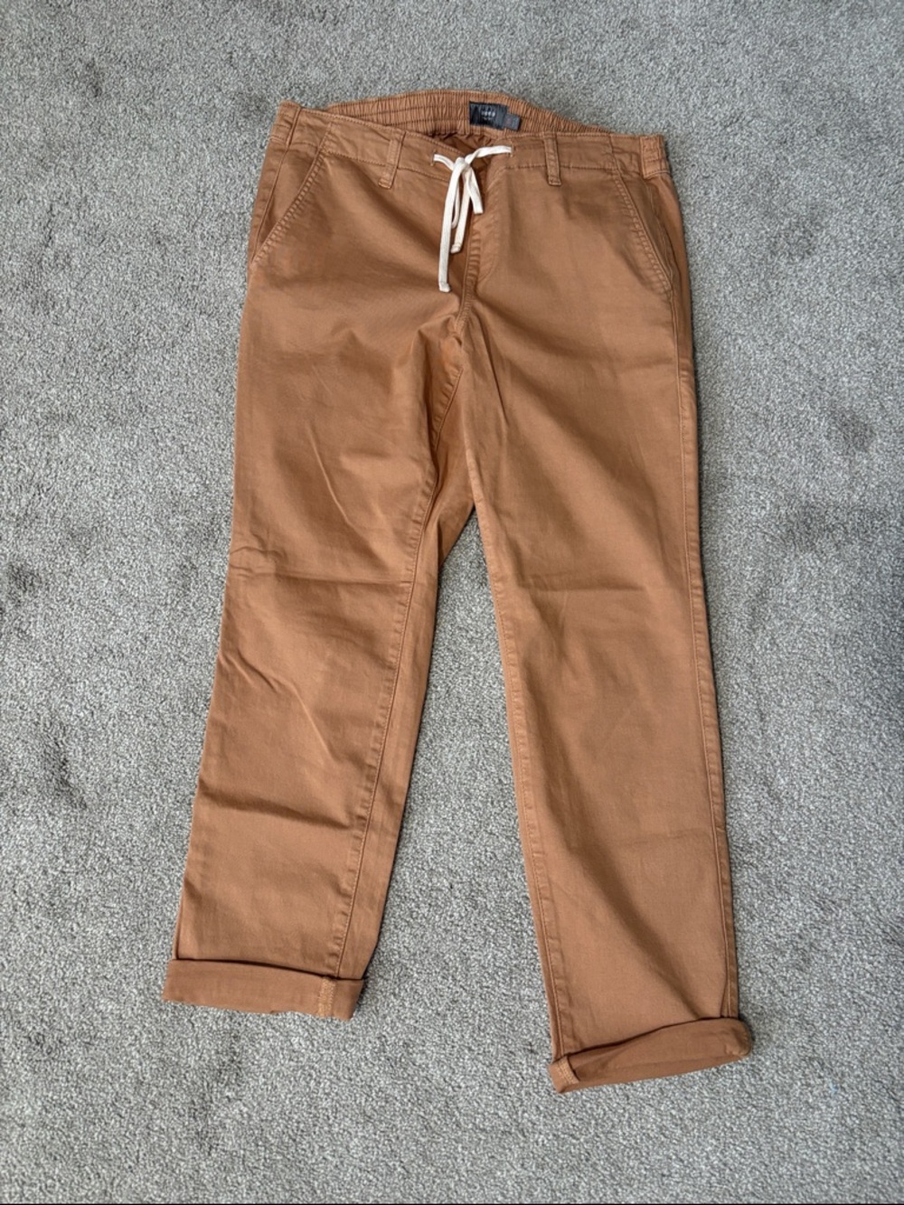 torrid Brown Drawstring Chino Pants